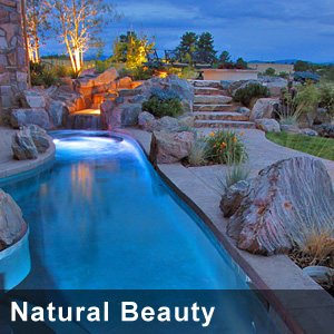 Enjoy the Natural Beauty of a custom pool from Colorado Pools Unlimited